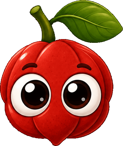 The Guaranate guaraná berry mascot